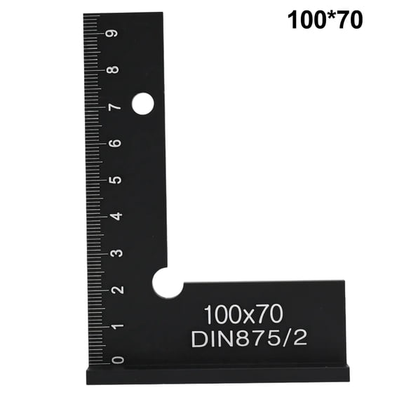 Homena High Precision Square Ruler 90 Degree Angle Tool for Woodworking Applications