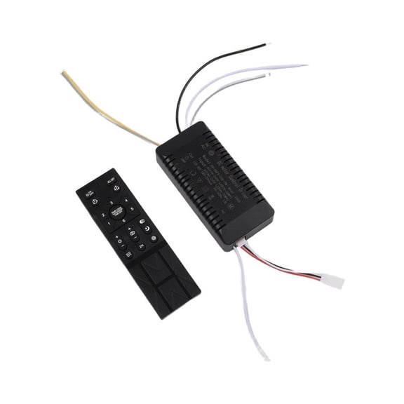 Homena Home Automation Variable Speed Control Battery Monitor Remote Frequency Control Fan Remote 6-Speed Fan Settings