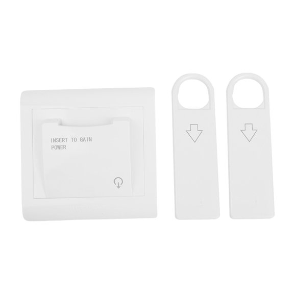 Homena Hotel Card Insertion Power Switch High Power Capacity86 Type Hotel Energy-saving Magnetic Card Insertion Switch Electrical Tool