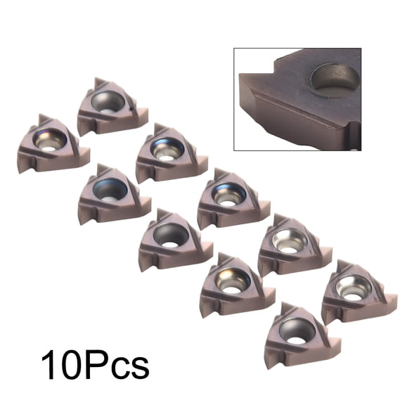 Homena Increased Productivity 10pcs MMT16IR AG55 VP15TF Carbide Inserts for Threading