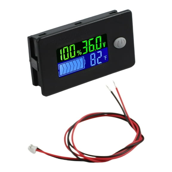 Homena Lithium Battery Meter for 12V to 72V Systems Comprehensive Capacity Tester