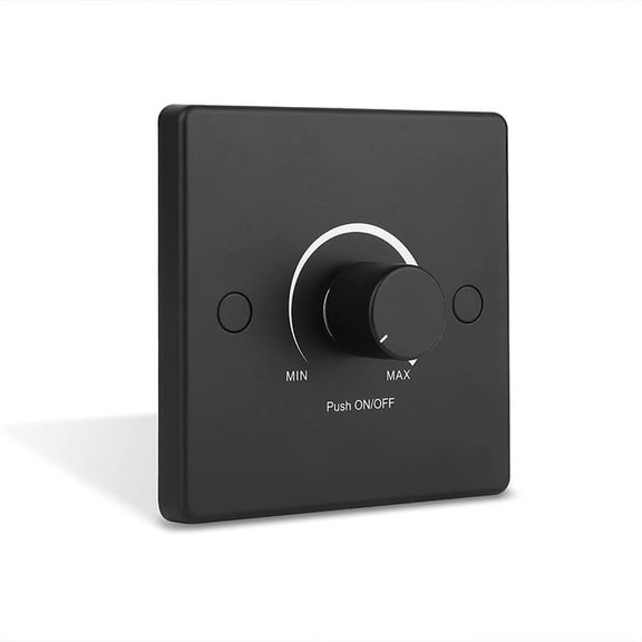 Homena Low Voltage RV Light Dimmer Switch Panel 1224V 5A LED Light Control Knob