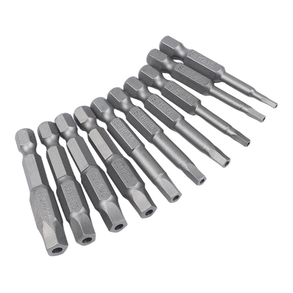 Homena Magnetic 10 Piece 5 Point For Torx Bit Set for Secure Screw Fastening Tasks