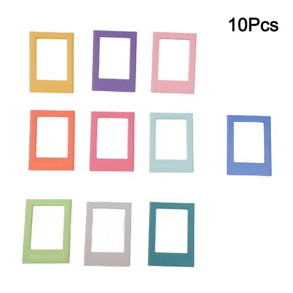 Homena Magnetic Photo Frames Set 10 Colorful Mini Frames For Easy Display Magnetic Photo Frames Picture Frame Magnets Artwork Frames