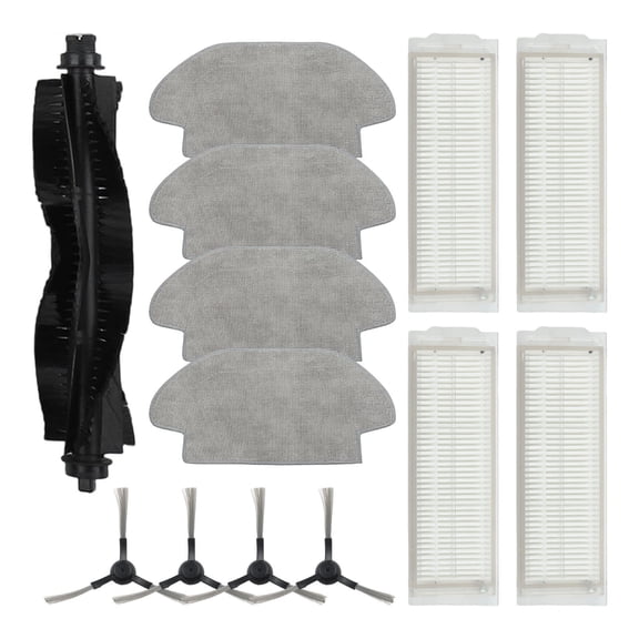 Homena Main Brush Side Brush Filter Mop Cloth Kit For Everybot 3i KARCHER RCV 3 Haier PROBOT DTX Robot Vacuum Cleaner Parts