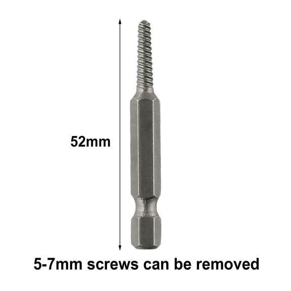 Homena Metal Screw Extractor Center Drill Bits Guide Set Broken Damaged Bolt Remover Removal Slip Teeth Demolish Stripped Tools