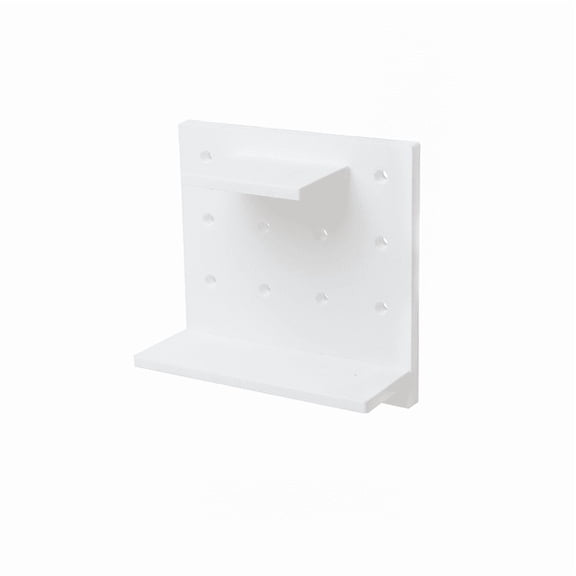 Homena Modern Simple Plastic Pegboard Wall Organizer for Living Room Kitchen Bedroom
