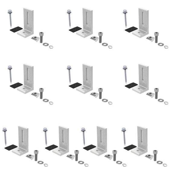 Homena Mounting Bracket Solar Panel 90 Degree Accessories Aluminum Alloy Boat Carvan For RV Hardware L Foot Photovoltaic
