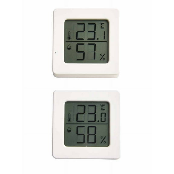 Homena Multipurpose Mini LCD Digital Thermometer Hygrometer Indoor Room Temperature Humidity Meter Sensor Gauge Home Weather Station