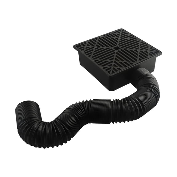 Homena Optimize Drainage System with Low Profile Drain Kit for Catch Basin Prevents Water Flooding Easy Installation