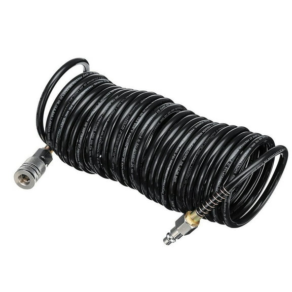 Homena PE Dura&ble Pneumatic Adapter Quick Coupler Inflating Coil Air Hose Compressor Extension Quick Coupler Pipe 1/4\\\\\\\" NPT