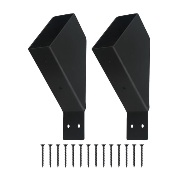 Homena Pergola Brackets 45 Degree Angle Support Heavy Duty Connector For 2x4 Wood Posts For Pergola DIY Needs Gazebos Garage Tree House