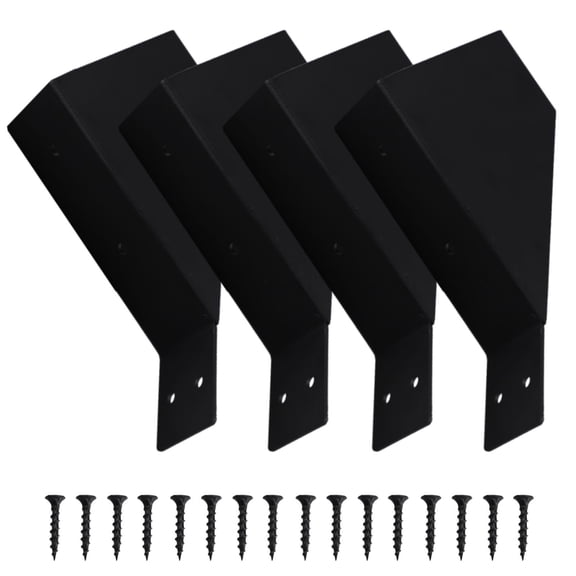 Homena Pergola Brackets 45 Degree Angle Support Heavy Duty Connector For 2x4 Wood Posts For Pergola DIY Needs Gazebos Garage Tree House