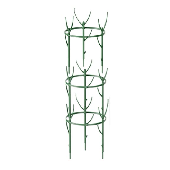 Homena Plant Support Trelli Rings Metal Stake Cucumber Garden Flower Climb Tomato Stand Creative Climbing Vine Rack Garden Supplies
