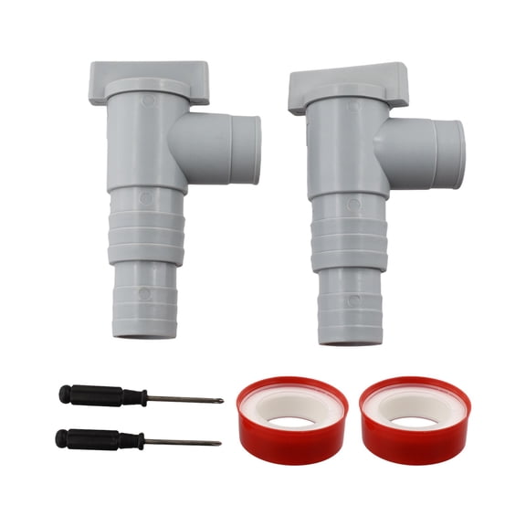 Homena Plunger Valve Stop Valve For Pool For Above Ground Pools Plastic Construction