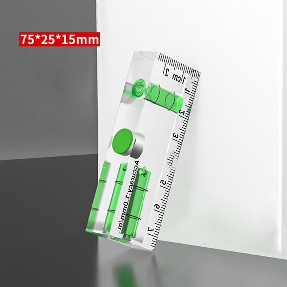 Homena Portable Acrylic Mini Level with Magnet for Quick and Accurate Measuring