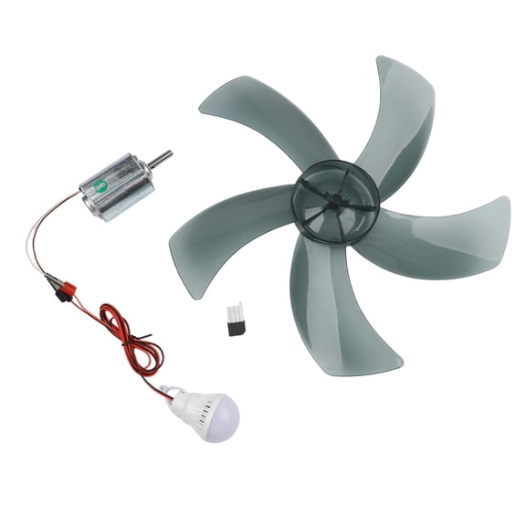 Homena Portable DIY Hand Crank Wind Turbine Generator Kit for Outdoor Fun 12V 80W