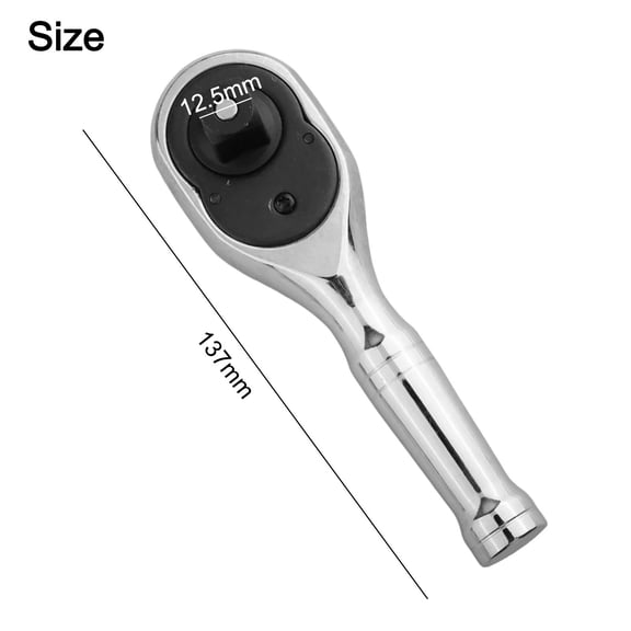 Homena Portable Mini Ratchet Wrench with Short Handle for Various Fastener Sizes