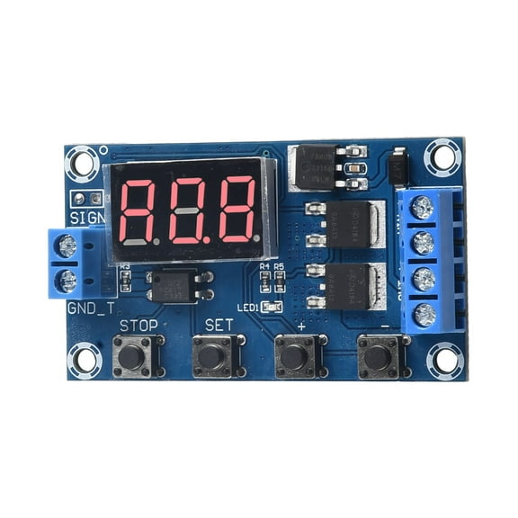 Homena Powerful and Convenient Timer Switch Clear Interface Relay Delay Board