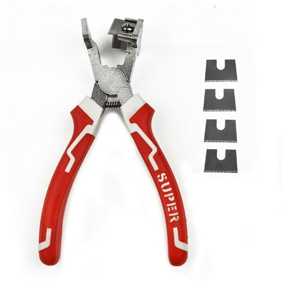 Homena Practical Rubber Strip Scissor Hand Tools Alloy Steel Sealing Rubber Strip Scissors V-Shaped 90 Degree V-shaped