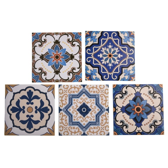 Homena Practical Tile Stickers PVC DIY Decal Vintage/Retro Waterproof 10*10cm