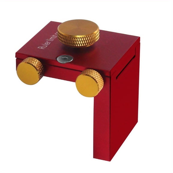 Homena Precision Carpentry Scribe Tool with Lockable Positioning Block and Metal Ruler