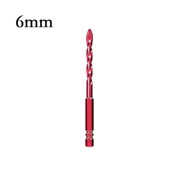 Homena Premium Hex Shank Carbide Drill Bit Set for Wall Glass Wood Metal Tiles