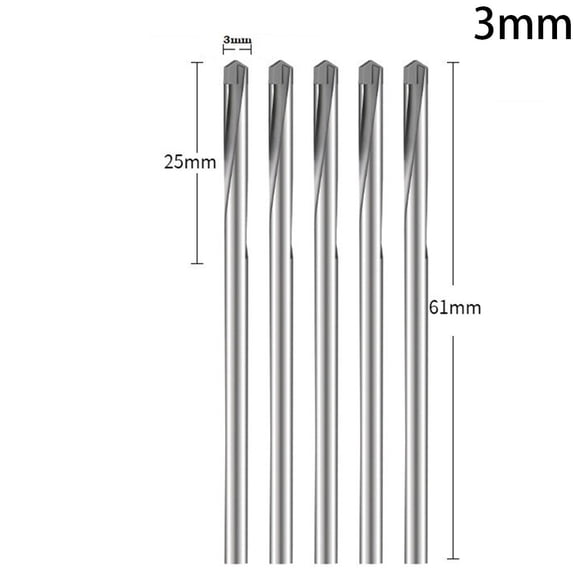 Homena Professional Tungsten Carbide Steel Drill Bit for Precise Stainless Steel and Spring Steel Drilling (78 characters)