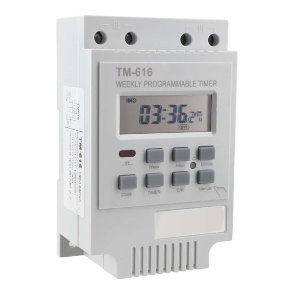 Homena Programmable Timer Relay 30AMP 220V With Memory Backup For Reliability