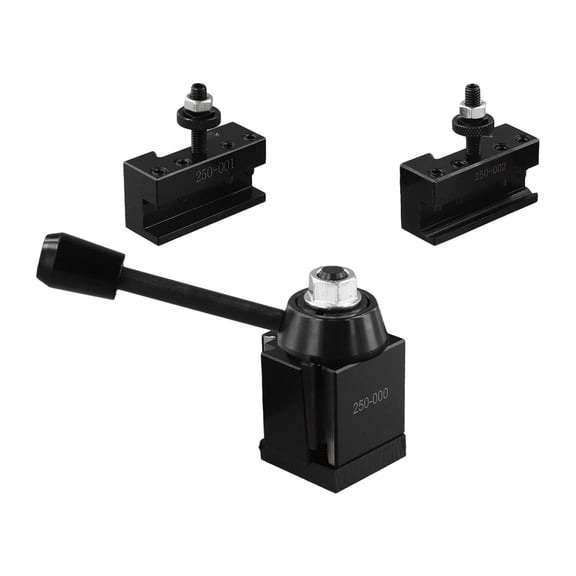 Homena Quick Change Boring Turning Facing Lathe Tool Post Holder 250-000 250-001 250-002 Wedge Type Quick Change Tool