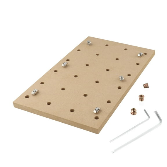 Homena Redesigned Hole Distribution 300x180x12mm CNC MDF Board for 3018 Router