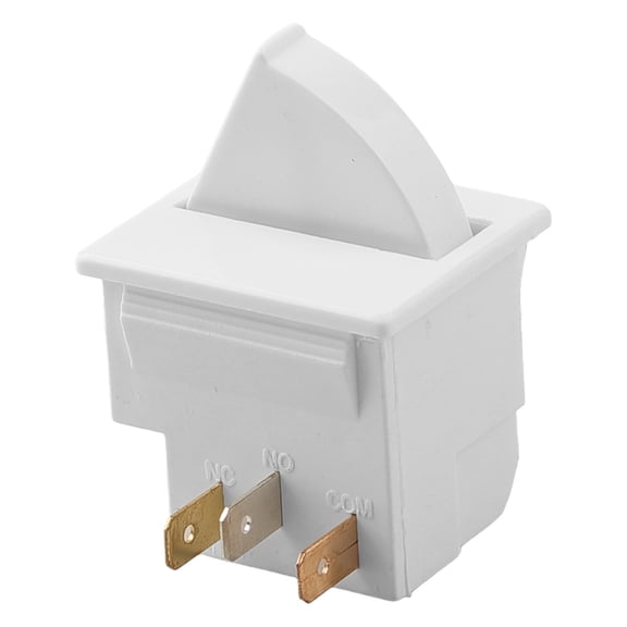 Homena Refrigerator Door Lamp Light Switch Replacement Fridge Part Kitchen Accessories 2.5A AC250V 3-Pin Refrigerator Door Light Switch