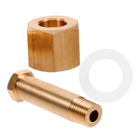Homena Regulator CGA-320 NPT1/4 Regulator Inlet Nut and Fitting (with Washer)