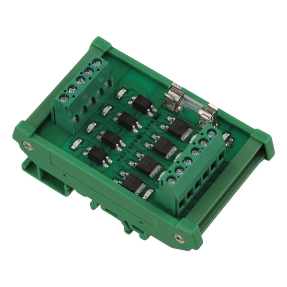 Homena Reliable 4 Channel NPN PNP Signal Converter for PLC Systems 1 824V DIN Rail