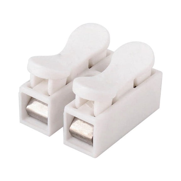 Homena Reliable Push in Spring Clamp Wire Connector Terminal Block (10 Pieces)