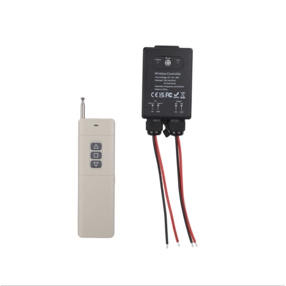 Homena Remote Control Switch Wireless 30A Waterproof for Lights and Fans Outdoor Use