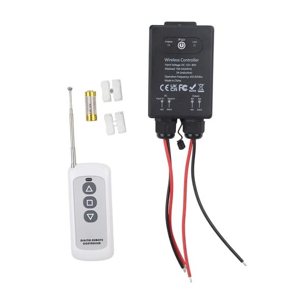 Homena Remote Control Switch Wireless AC220V 30A IP65 for Fans and Lights Outdoor Use