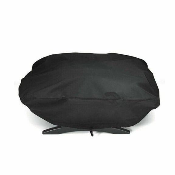 Homena Resistant Grill Cover Stove UV Waterproof For Weber Grill Polyester Portable Q1000 Rain Sun 7110 BBQ Black Cover
