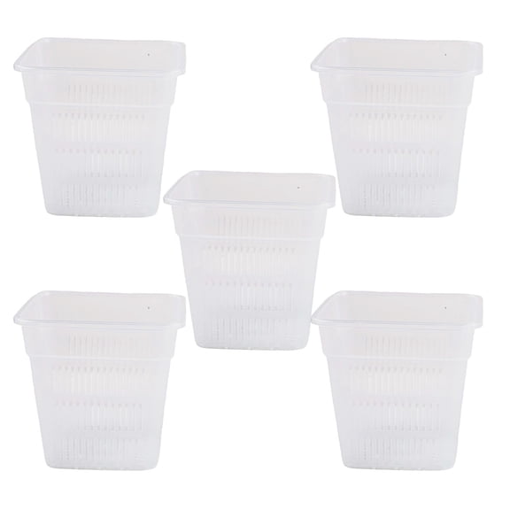 Homena Root Observation Square Pot Designed for Optimal For plant Growth Conditions