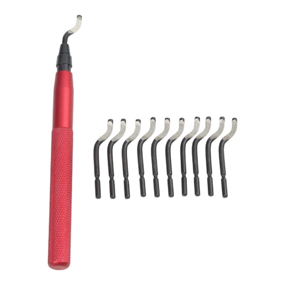 Homena Rotating Deburring Tool for Plastic Metal Wood with Easy Blade Replacement