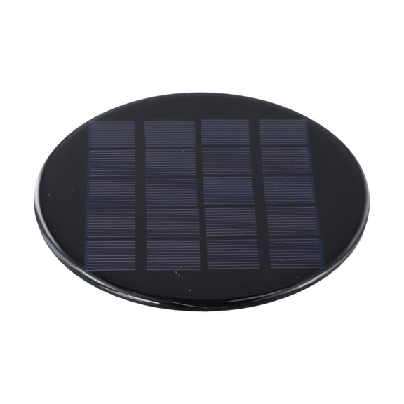 Homena Round Solar Panels 120 Mm 1.1 W 5 V Polycrystalline Silicon Panels Efficient Solar Conversion For Outdoor Activities