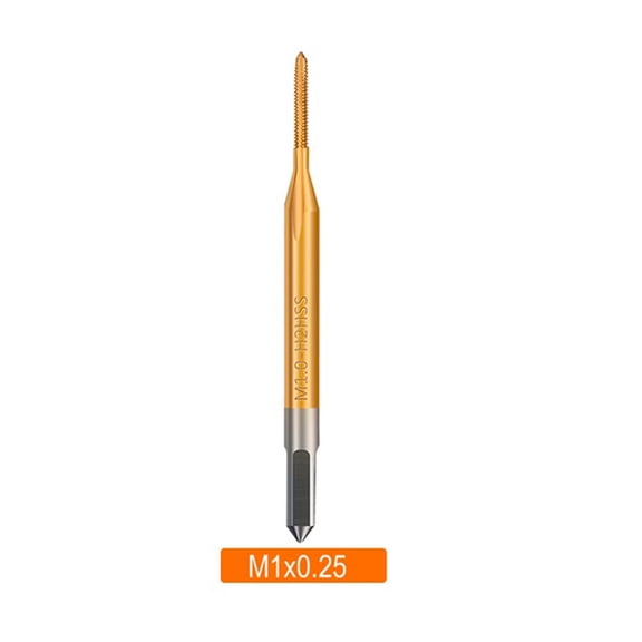 Homena Screw Tap Drill Bit M1 M1 2 M1 4 M1 6 M1 7 M1 8 with HSS Coating for Accurate Threading in Various Repair Tasks
