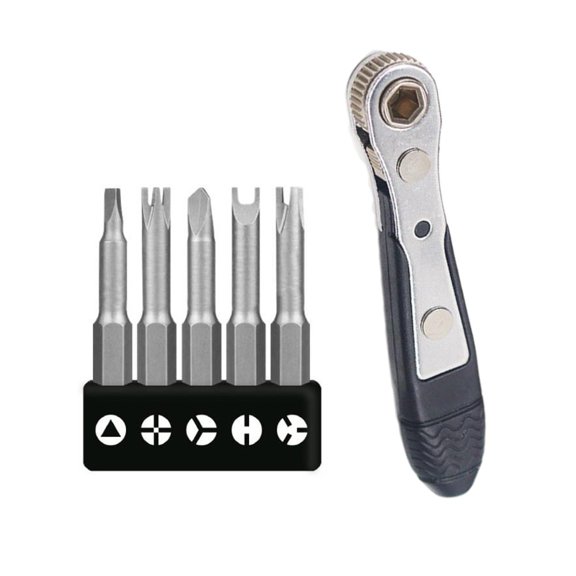 Homena Screwdriver Bit Set with PH2 SL5 Three Four Points Heads for Electric Drivers