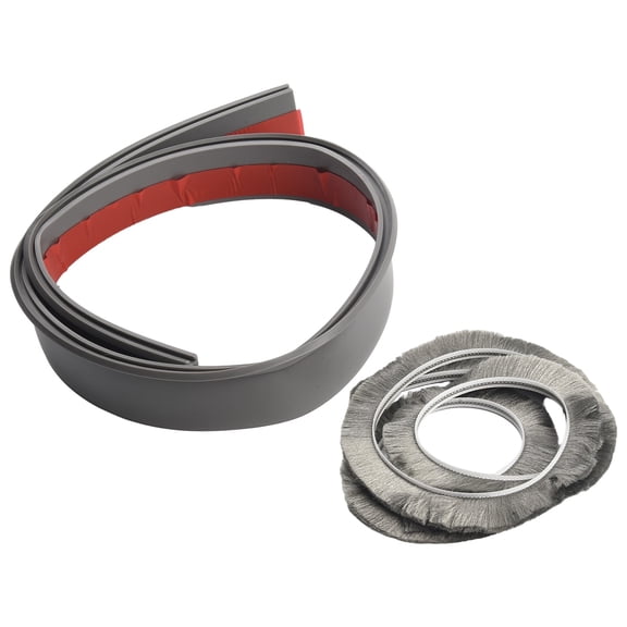 Homena Seal Strip Door Bottom Casement Brush Sealing Strip Insectproof Soundproof Preventing Cold Air Leakage For Entrance 5.3x100cm