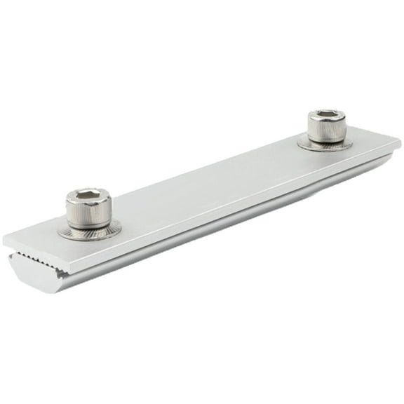 Homena Solar Module Rails Profile Connectors Aluminium Mounting Connection Photovoltaic Bracket Guide Rail Connector 14cm