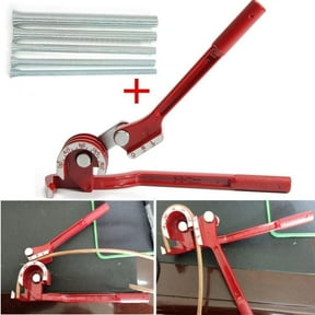 Homena Spring Bending Tubing Pipe 1/4\" 5/16\" 3/8\" 1/2\" 5/8 Inches Manual Copper Pipe Bender Bender Bending Machinery
