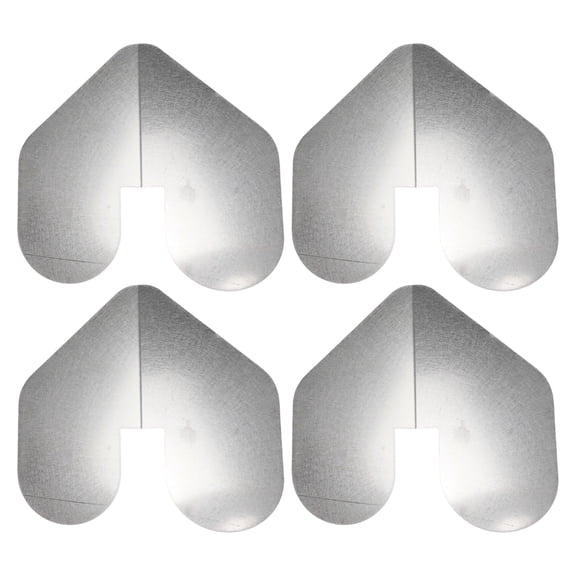 Homena Stainless Steel Bow Protector for Boats 2 Pcs Scratch Resistant Sticker Guard