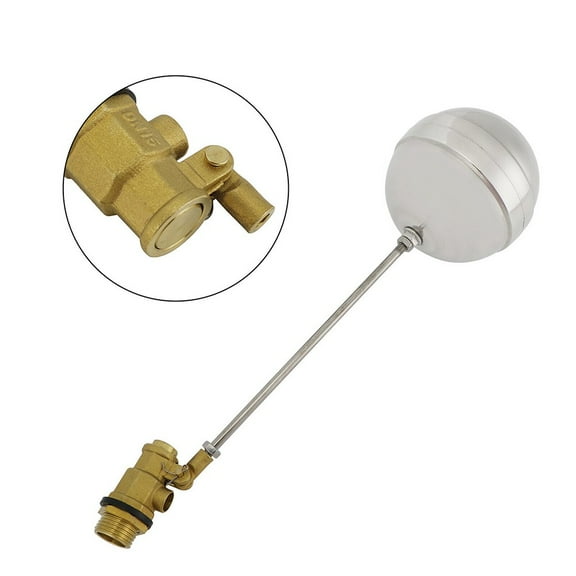 Homena Stainless Steel Float Ball Valve for Water Level Control in Tanks and Heaters