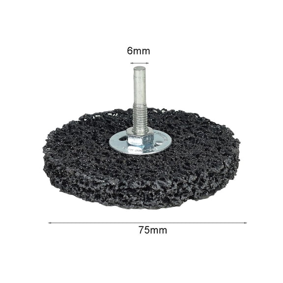 Homena Strip Wheel Paint Rust Remover 6mm Shank Clean Angle Grinder Discs 100/75mm