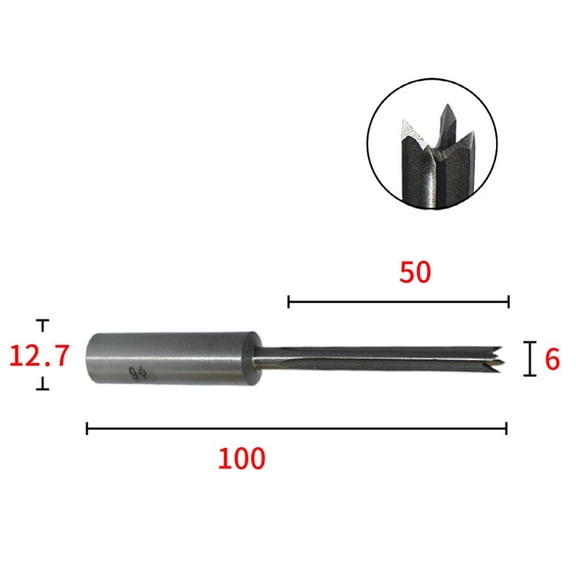 Homena Swing Machine Compatible Mortise Drill Bit for Superior Woodworking Results